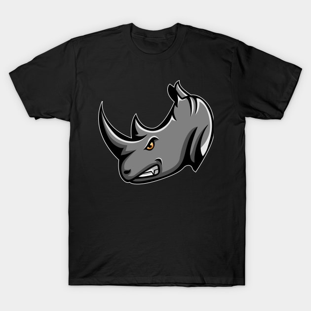 Rhino T-Shirt by BarnawiMT
